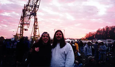 Kari and Christian and the Ferris Wheel