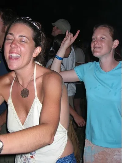 Kari and Sarah Dancing